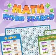 Math word search